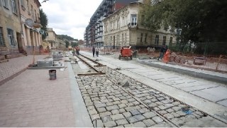 Ремонт вулиці Замарстинівської планують завершити у грудні