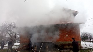 На Стрийщині ледь не згорів житловий будинок