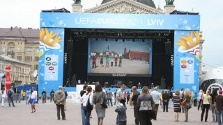 Понад 400 тис осіб відвідало львівську фан-зону з початку Єврочемпіонату