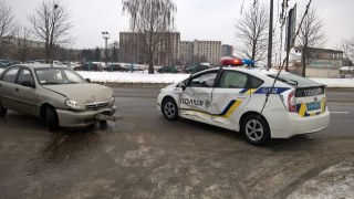 Патрульні Львова потрапили у ДТП