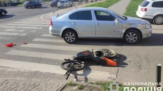 У Львові в ДТП постраждав водія електровелосипеда