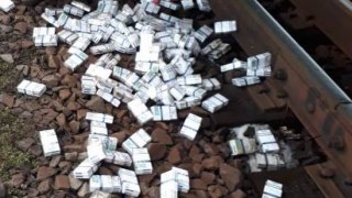 Митники виявили сигарети у вагоні з залізною рудою